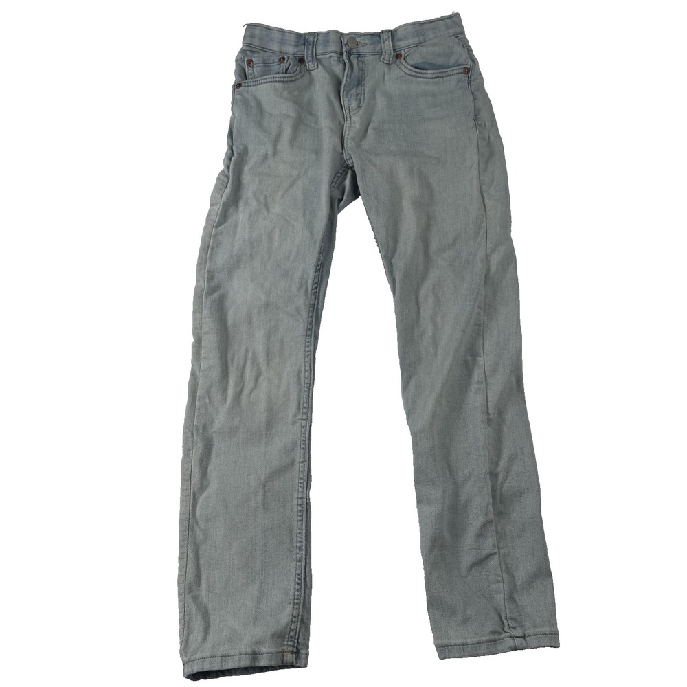 Levis Jeans Mens 32x25 (25x25) Light Wash Adjustable Waist Straight Leg Pants